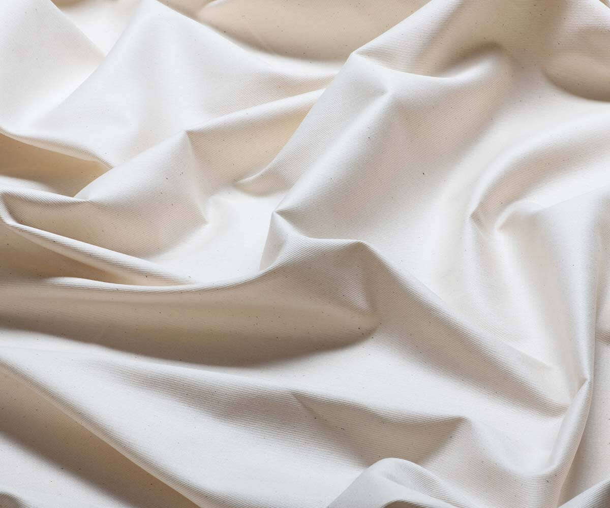 Cologn Greggio: tessuto 100% cotone naturale in versione grezza